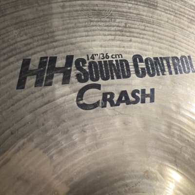 David Garibaldi's Tower of Power, Sabian 14" Hand Hammered HH Sound Control Crash Cymbal, 720g image 5