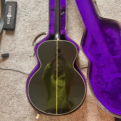 1996 Gibson Everly Brothers J-180 Ebony image 6