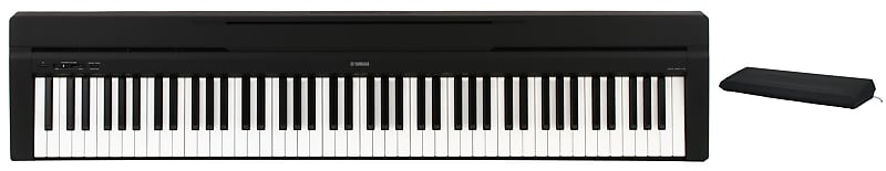 Gator GKC-1648 Keyboard Cover for 88-key Keyboards Bundle with Yamaha P-45 88-key Digital Piano with Speakers image 1