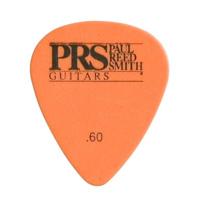 Paul Reed Smith PRS Orange Delrin .60mm Guitar Picks (12 Pack) image 2