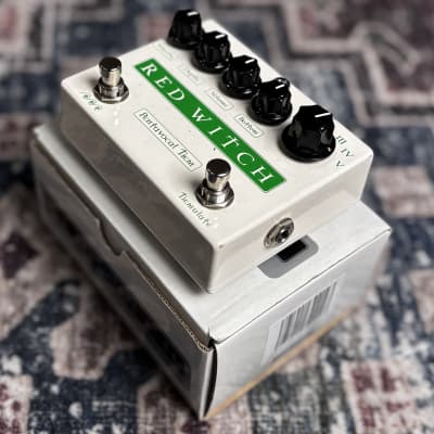 Reverb.com listing, price, conditions, and images for red-witch-pentavocal-tremolo-pedal