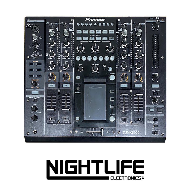Pioneer DJM-2000 4-Channel DJ Mixer and Effects Controller