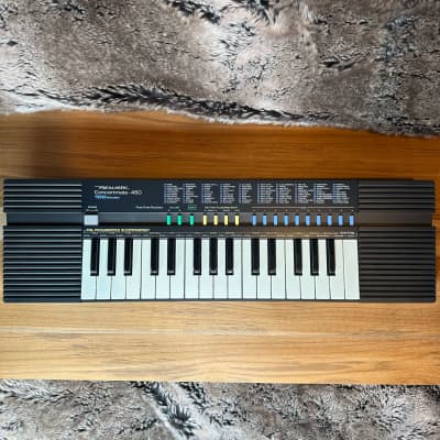 Realistic Concertmate 450 Casio SA-20 Radio Shack Clone Vintage 1990 Mini Keyboard / Drum Machine Synthesizer - Black IOB MIJ image 2