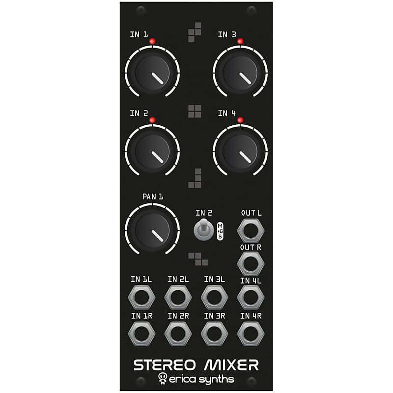 Erica Synths Drum Stereo Mixer image 1