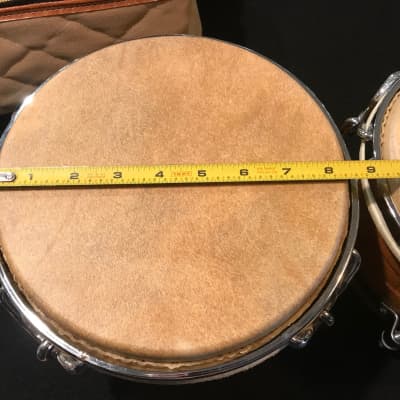 Valje Percussion Vintage Bongos Concert 7.5 and 8.5 With Bag image 10