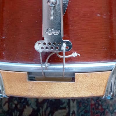 Ludwig Marching Snare Drum 1966.Stained image 3