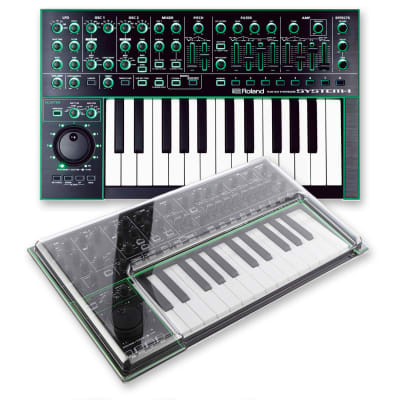 Roland AIRA Series System-1 25-Key Variable Synthesizer & Decksaver DSS-PC-SYSTEM1 Impact Resistant image 10