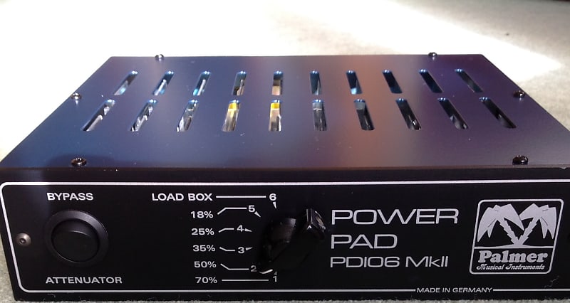 Palmer PDI-06 Power Pad Mk II (16 Ohm) Blue / Black | Reverb