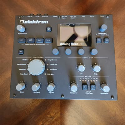 ギター Elektron Analog Heat MK2 Amazon.com: Elektron Analog Heat MKII Tabletop Stereo Analog