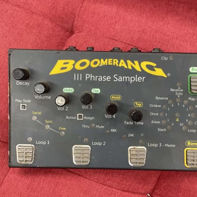 Reverb.com listing, price, conditions, and images for boomerang-boomerang-phrase-sampler