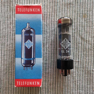 Telefunken EL34 NOS NIB | Reverb