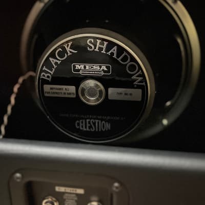 Mesa Boogie 1x12 Lone Star 23 Open Back Guitar Cabinet - 90 Watts, 8 Ohms, Celestion Black Shadow MC-90 image 10