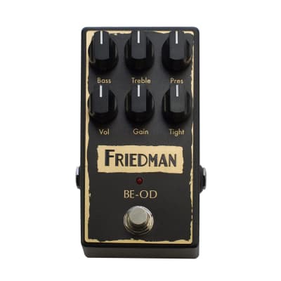 Friedman BE-OD Brown Eye Overdrive True Bypass Guitar Effects Stompbox Pedal for sale