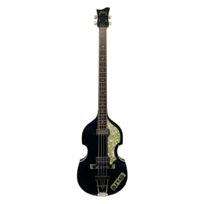 Hofner Contemporary Violin Bass - Black - Open Box image 2