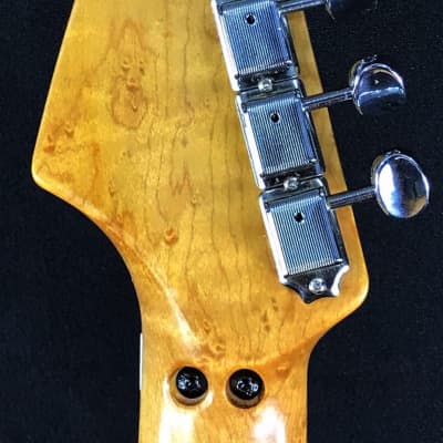 Custom/Hybrid Stratocaster, Relic, Floyd Rose, Mahogany Body/Birdseye Maple Neck, Honeyburst image 16
