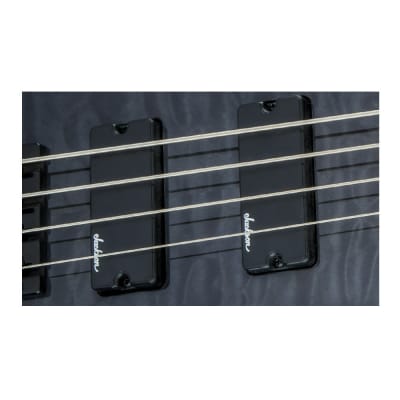 Jackson JS Series Concert Bass JS3Q 4-String Electric Guitar (Black Burst) Bundle with Jackson Bass Gig Bag and Strings (3 Items) image 13