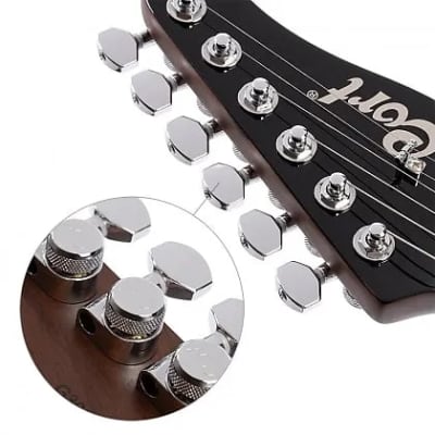 Cort G300 Pro Series Double Cutaway Black Gloss, Mint, Free Shipping image 17