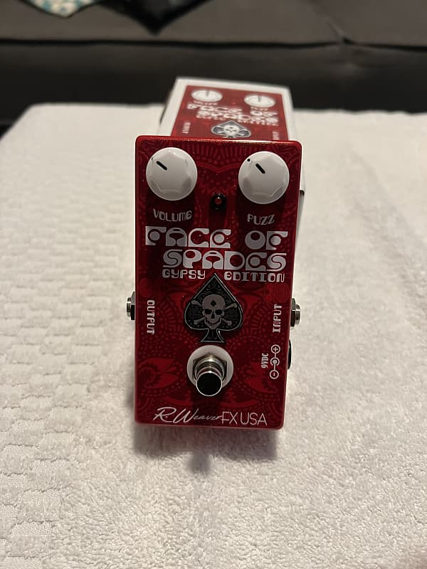 R Weaver FX Face of Spades Gypsy Edition 2023 - Red | Reverb