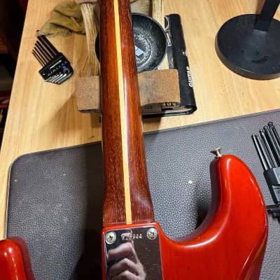Fender Stratocaster Custom Shop built for Marshall Crenshaw 2003 - Transparent image 9