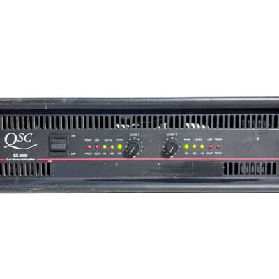 QSC MX3000A MX-3000A Dual Monaural Power Amplifier PA amp MX 3000