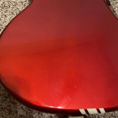 Fender  Competition mustang  1999-2002 Candy apple red image 8