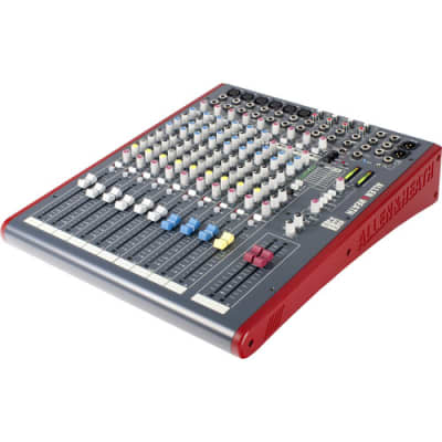 Allen & Heath AH-ZED12FX 6 Mic Line + 3 Stereo, 4 aux sends, 3 band swept mid EQ., 24 bit effects with 16 presets, 2 x 2 USB I/O, 100mm Faders image 6