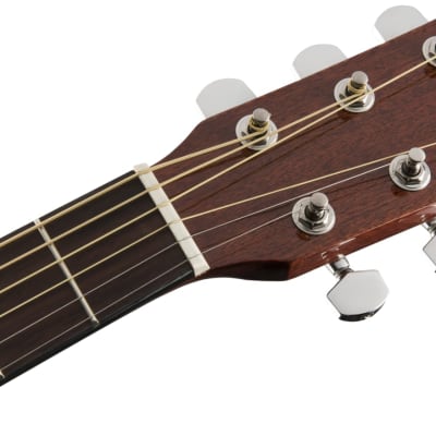 Fender CC-60SCE Classic Design Series Concert Acoustic Electric Guitar, Natural image 6