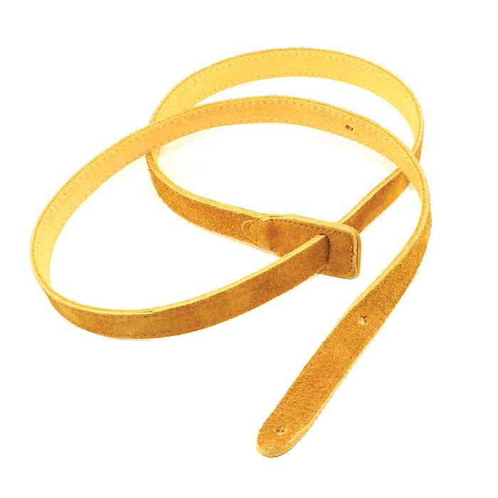 Henry Heller Capri Suede Mandolin Strap Honey HMANS-HNY