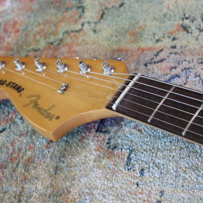 Fender Kurt Cobain Jag-Stang Sonic Blue "Lefty"  W/ Gig-Bag image 4