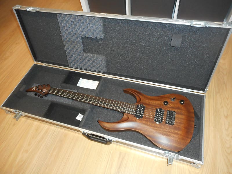 Ran Guitars Crusher 6 Custom with Paco Case and BKP Painkiller image 1