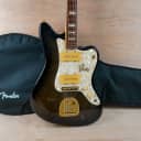 Fender Jazzmaster "The Ventures" JM-165VR Signature 1996 Transparent Green and Black (Black Burst) w/ Bag