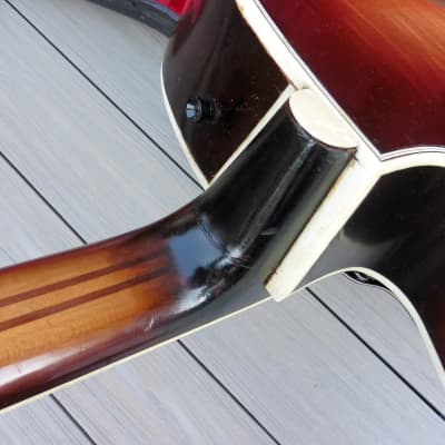 ♫ Hofner President 1957 Vintage Sunburst + Luthier Restored + H/case ♫ image 14