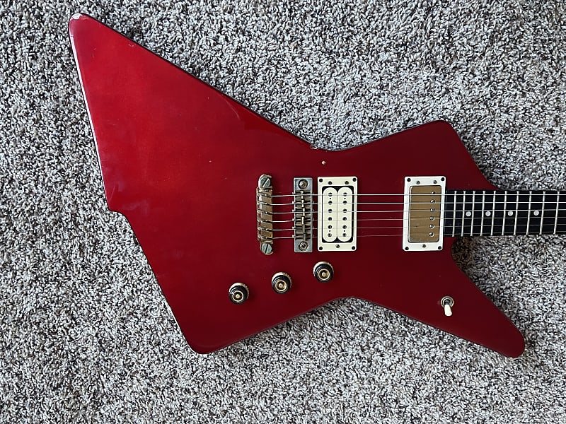 1981 Ibanez Destroyer DT 300 FR (Fire Red) Iron Maiden