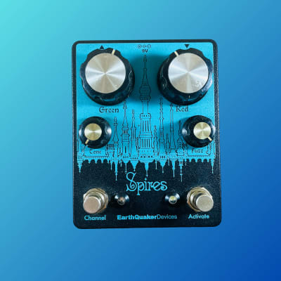 EarthQuaker Devices Spires Nu Face Double Fuzz | Reverb