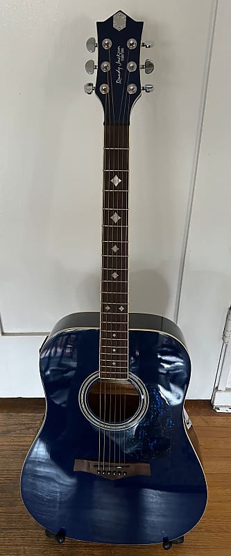 Randy Jackson limited edition acoustic electric studio series 2015 blue image 1