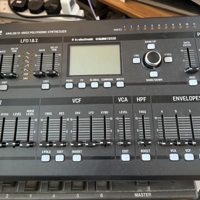Behringer DeepMind 12D Desktop 12-Voice Polyphonic Analog Synth Module 2016 - Present - Black