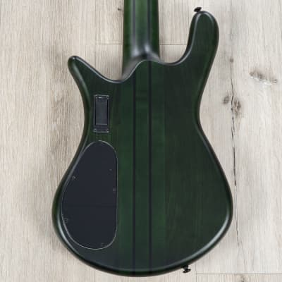 Spector NS Dimension 5 Multi-Scale 5-String Bass, Wenge, Haunted Moss Matte image 7