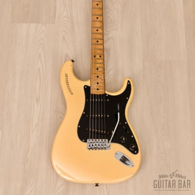 1980 Fender Stratocaster 25th Anniversary Model Vintage Guitar Pearl White w/ Case image 2