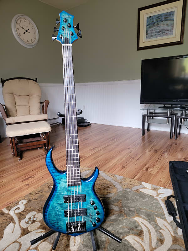 Sire Marcus Miller M7 5st (Alder) 2nd Generation - Transparent Blue