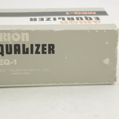 Arion Equalizer MEQ-1 Vintage w/ Box - NOS - Guitar Effects EQ Pedal image 12