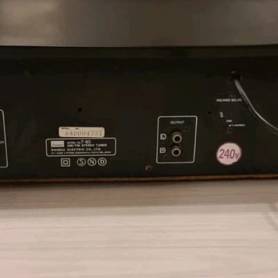 VINTAGE SANSUI STEREO FM TUNER/MADE IN JAPAN image 4