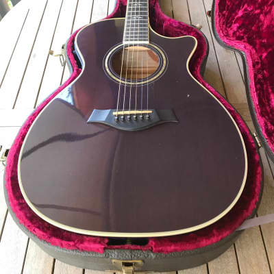 Taylor 612ce Purple Grand Concert Prince's Acoustic-Electric Guitar image 3