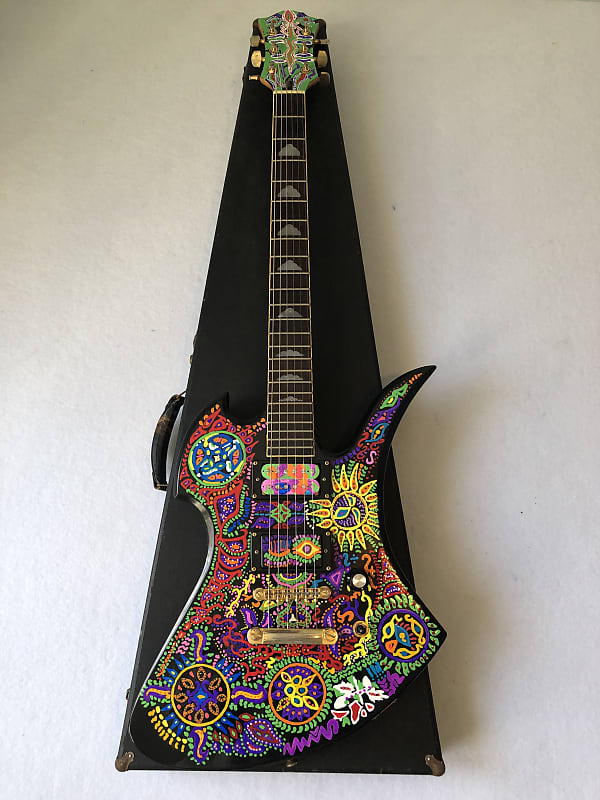 SALES*Fernandes MG Electric Guitar(松本秀人モデル)Hide Matsumoto Collection  X-Japan Black and Hand-painted