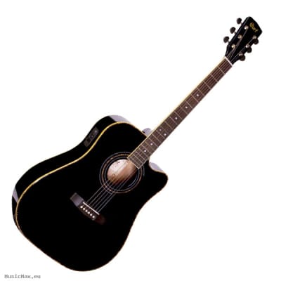 CORT AD880CE BK Electro Acoustic Guitar