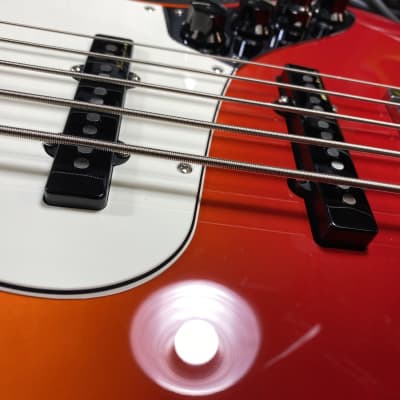 2021 Fender  Player Plus Jazz Bass V - Tequila Sunrise - Includes Fender Gig Bag! image 10
