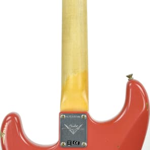 Fender Custom Shop 1961 Stratocaster Relic Fiesta Red image 12