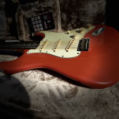 RebelRelic 62’ S series Stratocaster  - Fiesta red image 2