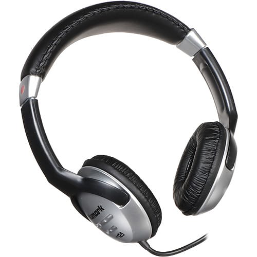 Numark  HF 125 - Circumaural Closed-Back DJ Headphones with 7-Position Adjustable Earcups image 1