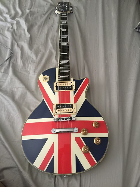 Union jack les paul new arrivals