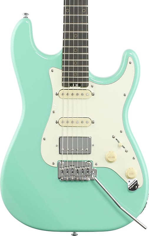 Schecter 1540 Nick Johnston Traditional HSS Electric Guitar, Atomic Green image 1